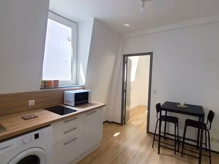 centre roubaix – t1 bis meublé 25 m² – grand place / mairie – métro 3 min