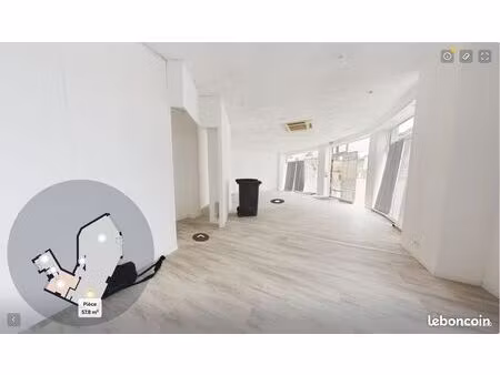 local à louer - angle de rue  long linéaire  centre-ville de lens  entièrement rénové