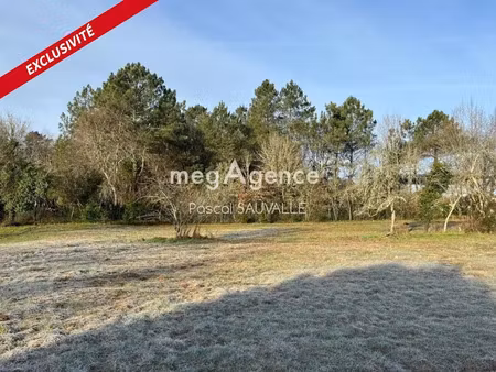vente terrain 2480 m² à chantérac (24190)  35 000 €