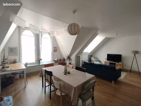 la madeleine st maur quartier résidentiel proche lille t3 avec charme + parking