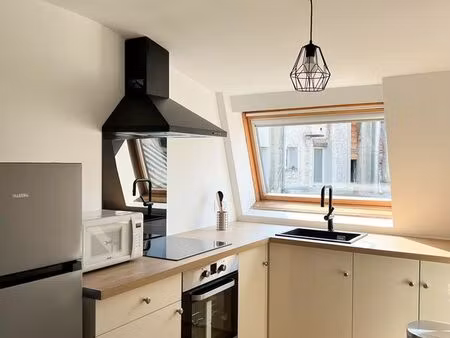t2 meublé 32m² - valenciennes centre