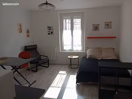 studio meublé 20m²
