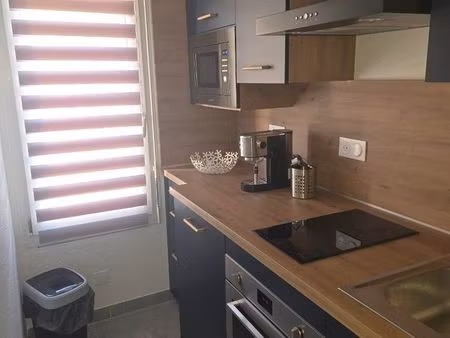 t2 rénové meublé avec garage