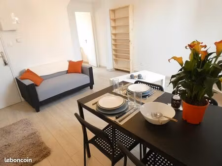 appt t2 avec extérieur proche metro