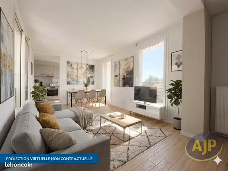 appartement 3 pièces 63 m²