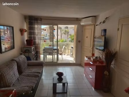 appartement 29 m2 front de mer