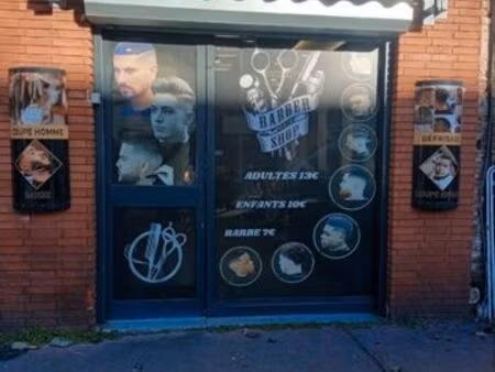 barber shop / salon coiffure / local / commerce