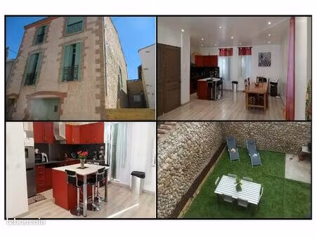 maison meublée tout équipée avec 3 chambres + bureau – proche perpignan -110 m²  libre du 