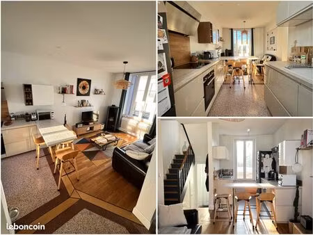 maison de ville art déco rénovée - suite parentale - terrasse arborée - garage - tram à 1 