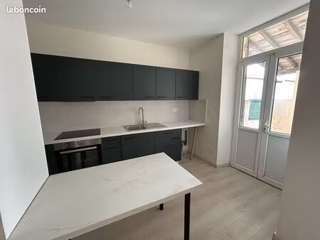 à louer – maison t3 meublée entièrement rénovée à lesparre-médoc