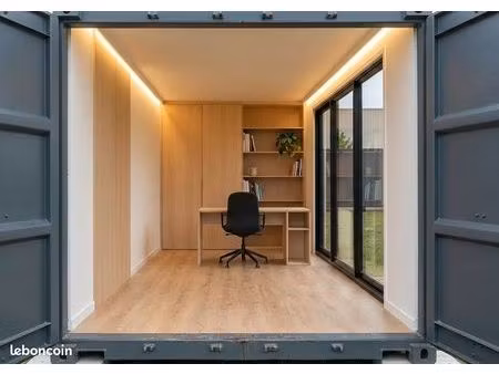 bureau/studio container premium 15m²