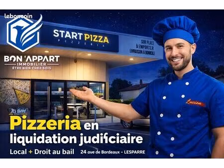 fonds de commerce 150 m² lesparre medoc