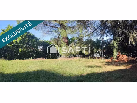 vente terrain à batir 1500 m² à lavaur (81500)  69 000 €