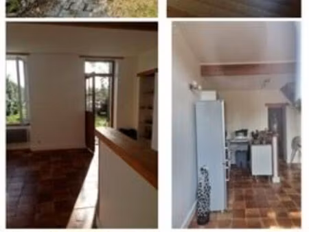 location maison 3 pièces berson + jardin