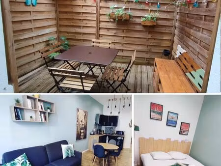 appartement t2 – local commercial résidence hôtelière + fonds de commerce – bordeaux centr