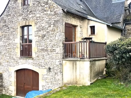 maison de village à vendre 4 pièces gignac (46)