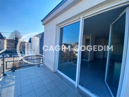 sierentz f3 avec balcon et parking idéal investissement o