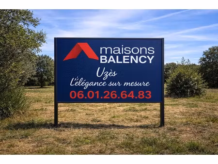 vente terrain 500 m² à saint-siffret (30700)  117 000 €