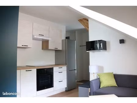 t2 meublé 30 m²