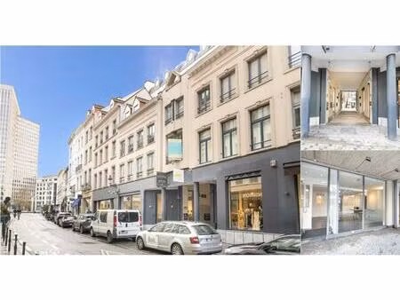 surface commerciale à louer à rue du pépin 36 bruxelles (vbd98448)