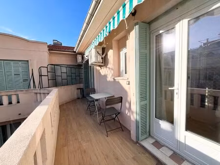 musicien - t2 - dernier étage avec terrasse plein sud