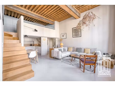 a louer- superbe loft lumineux - lyon 4ème place tabareau