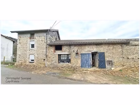 a vendre maison en pierre – grange attenante – terrain celles sur durolle (63)