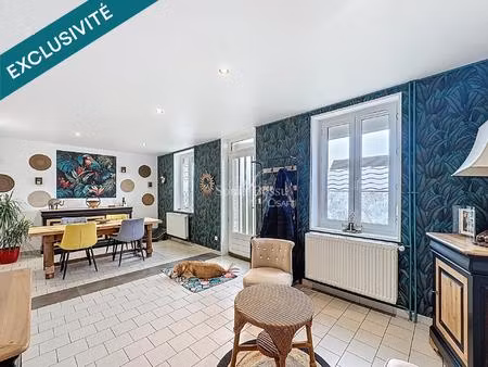 maison semi mitoyenne en semi plain pied 3 chambres veranda jardin garage