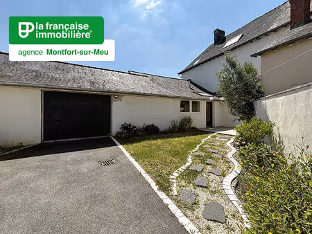 maison t4 meublée à louer - pleumeleuc -loyer 1150€