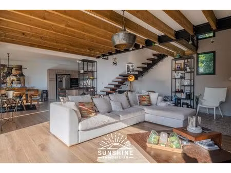 en exclusivité – villa récente au cœur du village avec terrasse  garage et vue mer la mont