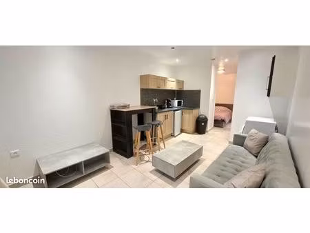 studio meublé 24m² renove centre ville