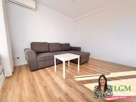 appartement t3 de 61m2  2 chambres  refait à neuf  2 terrasses  cave  parking privé  proch