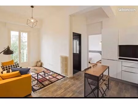 appartement 2 pièces (40 m²) avec jardin privé (60 m²)