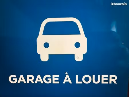 loue garage box - tours nord christ-roi