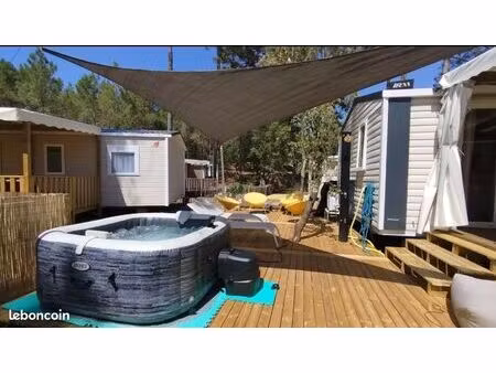 mobil home climatisé lacanau