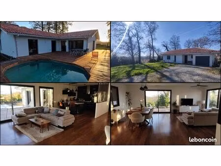 maison 128 m2 avec piscine