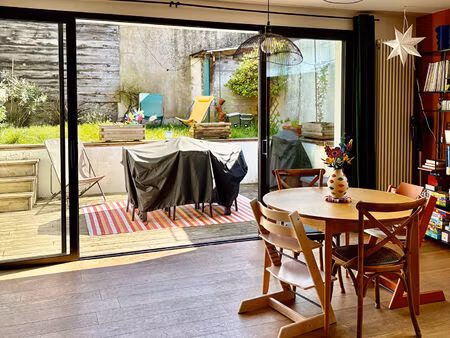 maison coup de coeur rénovée de 101 m² avec terrasse et jardin sud