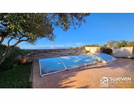 villa 4 faces 130 m² avec piscine