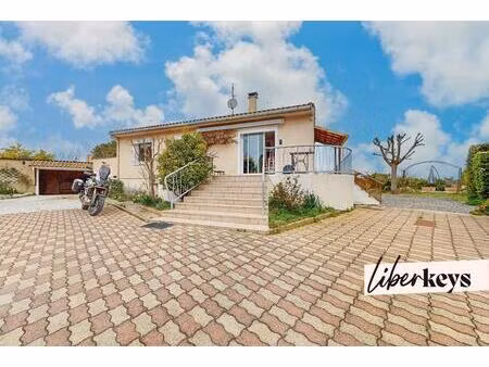 belle maison poussan terrain 1000m² vue dégagée 449.000€