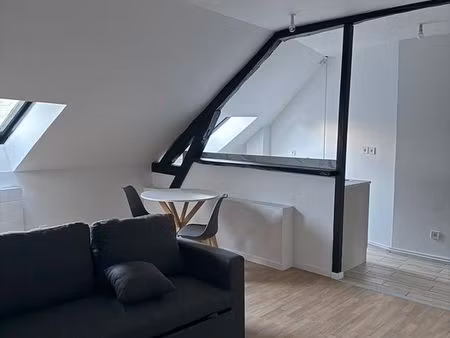 t2 24m2 rénové meublé au centre ville