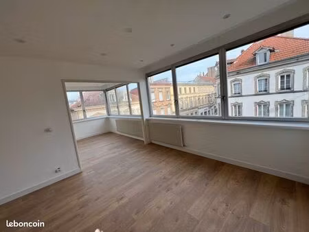 appartement f5 120m2 cv sarreguemines + terrasse et balcon