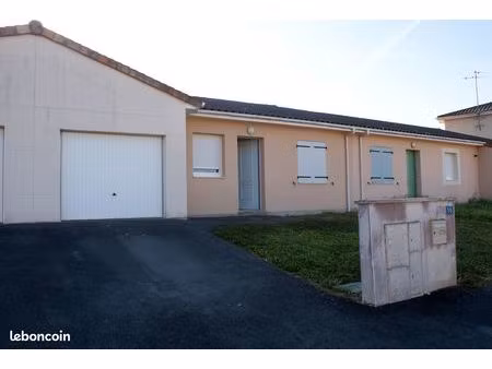 maison plain pied t3 avec jardin