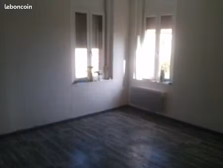 à louer : appartement t3 avec jardin (secteur divion)