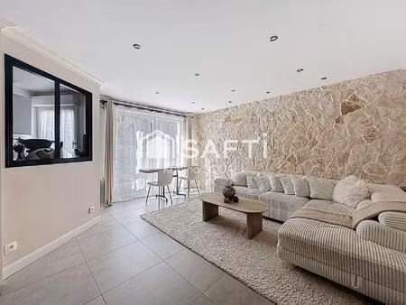 duplex 4 pièces lumineux proche gare d'orly-ville