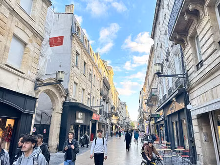 rue sainte catherine droit au bail à vendre bordeaux
