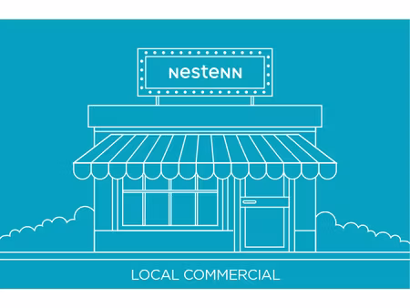 très grand local commercial au centre de quimperlé