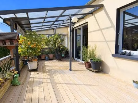 rare et atypique : grande maison de plain-pied 220 m² + 250 m² garage / atelier - prestati