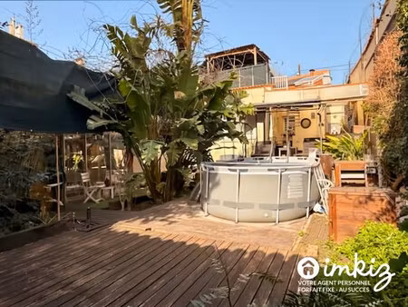 maison t3 + dépendance  terrasse et jardin