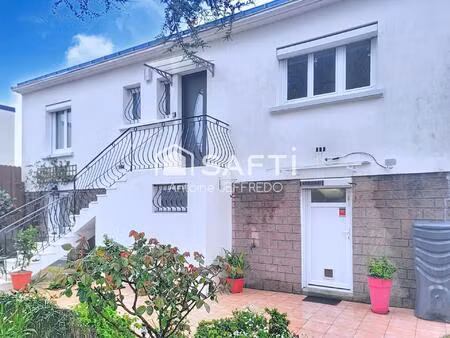 maison nantaise rénovée avec jardins