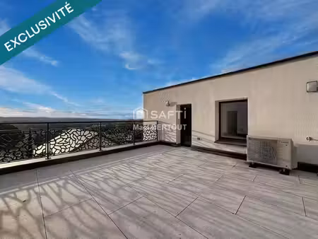 maison contemporaine avec vue dégagée